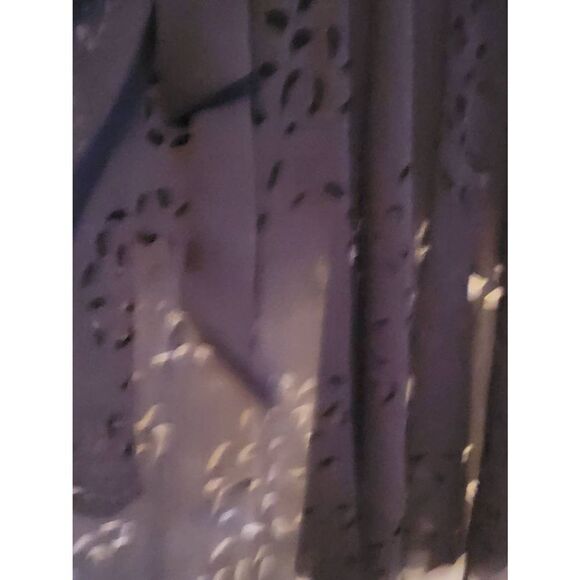 * * KAREN MILLEN Halter Neck Flare V Neck Marilyn Monroe Style dress - Picture 7 of 12